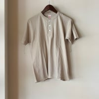 HEALTHKNIT/ Henley S/S T / ヘルスニット / ヘンリーネック　半袖Tシャツ