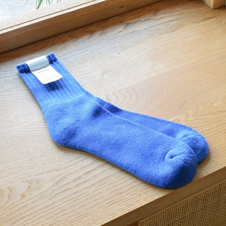 decka / Heavyweight Pile Socks / BLUE / パイルソックス