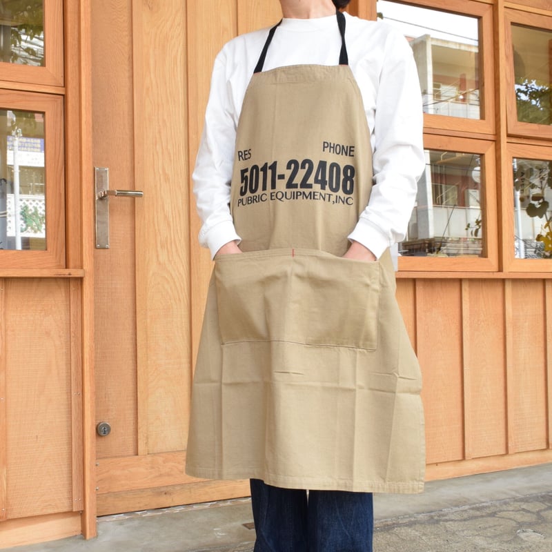 VOIRY / WORK APRON / 5011-22408 / ボイリー/ ワークエプロ