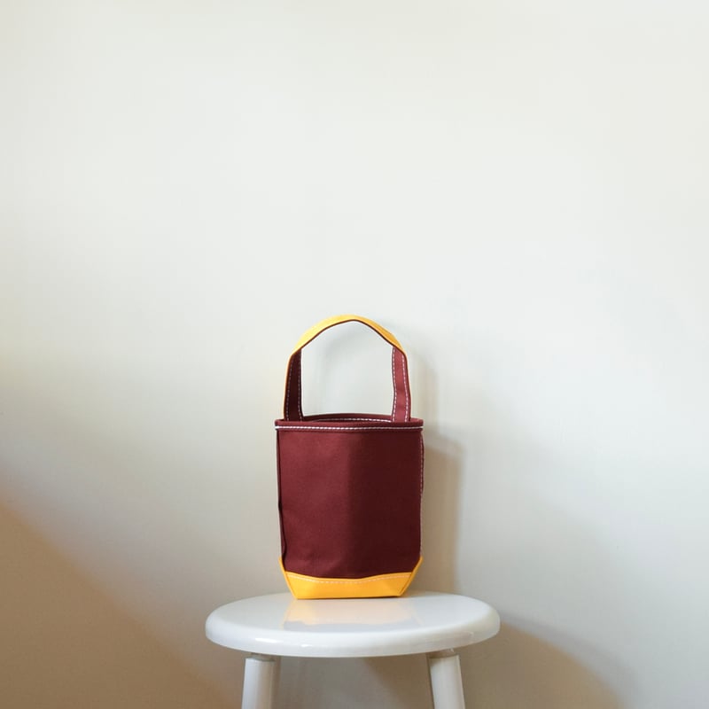 TEMBEA / BAGUETTE TOTE MINI MINI / BURGUNDY × Y