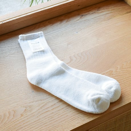 decka / Heavyweight Pile Socks / WHITE / パイルソックス