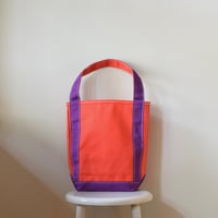TEMBEA / BAGUETTE TOTE SMALL / NEW-RED × VIOLET / バゲットトート