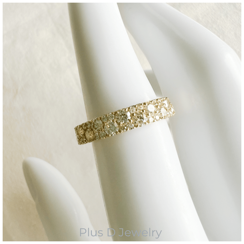 ED-044 K10YG ダイヤモンド リング 0.80ct | Plus D Jewelry