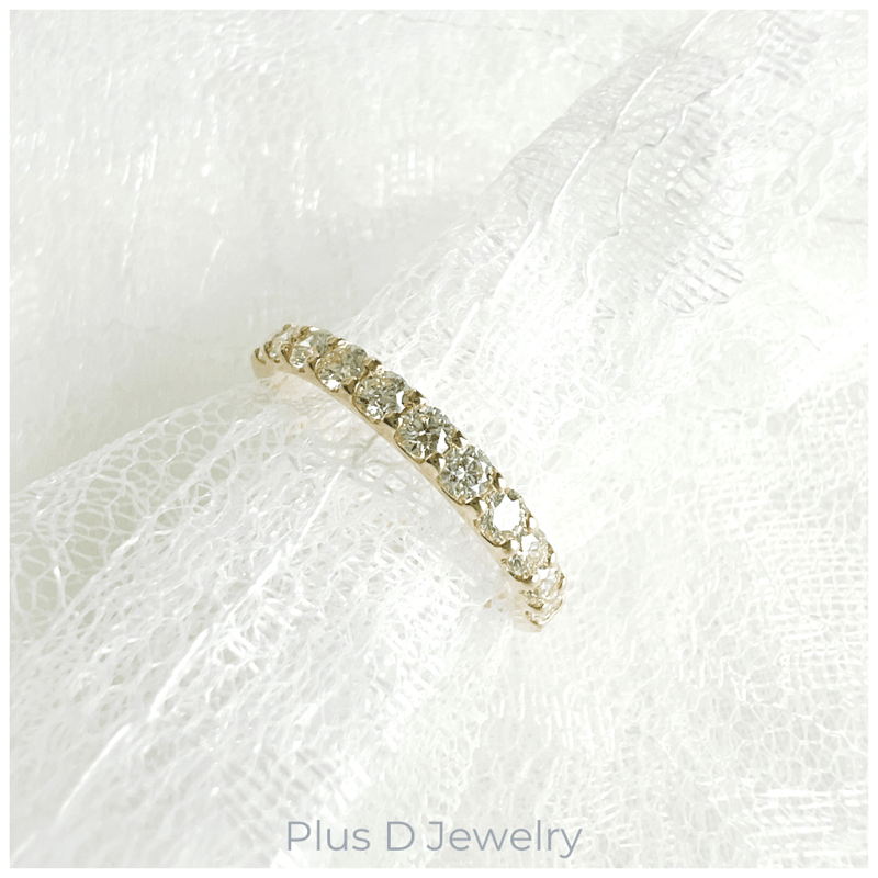 ED-048 K10YG ダイヤモンドリング 0.45ct | Plus D Jewelry
