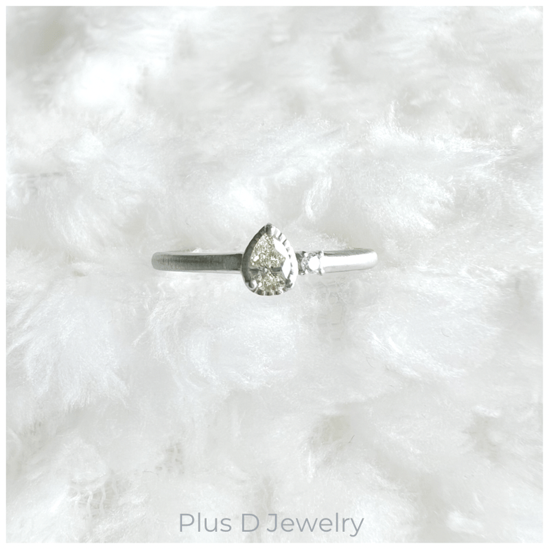 FD-047 SV925 ダイヤモンド リング 0.13ct | Plus D Jewelry