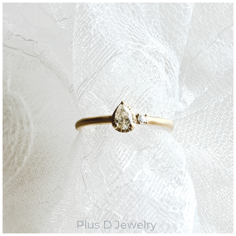 FD-047 SV925 ダイヤモンド リング 0.13ct | Plus D Jewelry