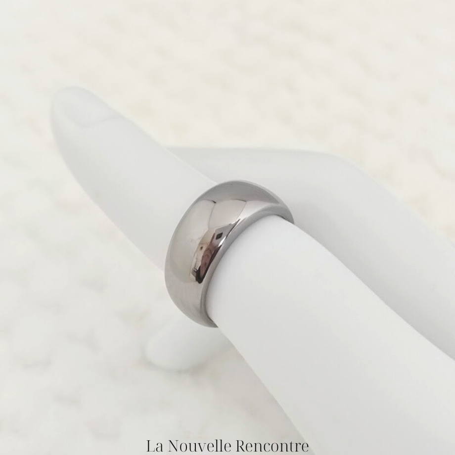 LNR-001 SV925 リング （グレーコーティング） | Plus D Jewelry