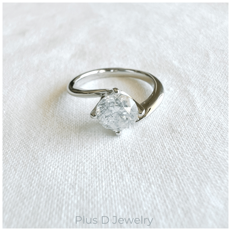 ED-029 Pt900 ダイヤモンド リング 1.598ct | Plus D Jewelry