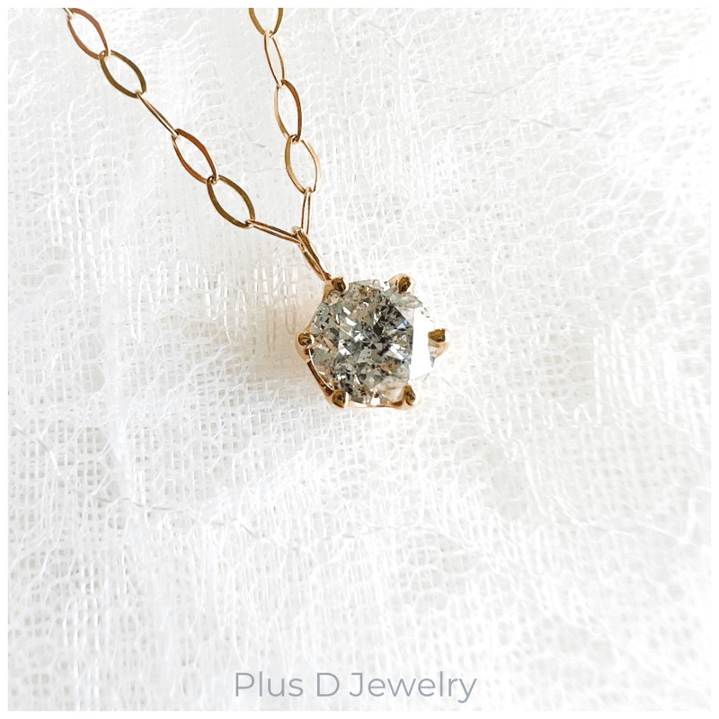 PD-024 K18YG ダイヤモンドネックレス 1.22ct | Plus D Jewelry