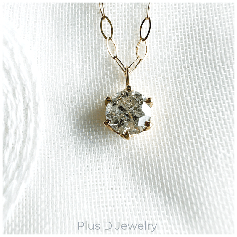 PD-024 K18YG ダイヤモンドネックレス 1.20ct | Plus D Jewelry