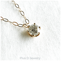 PD-024 K18YG ダイヤモンドネックレス  1.20ct