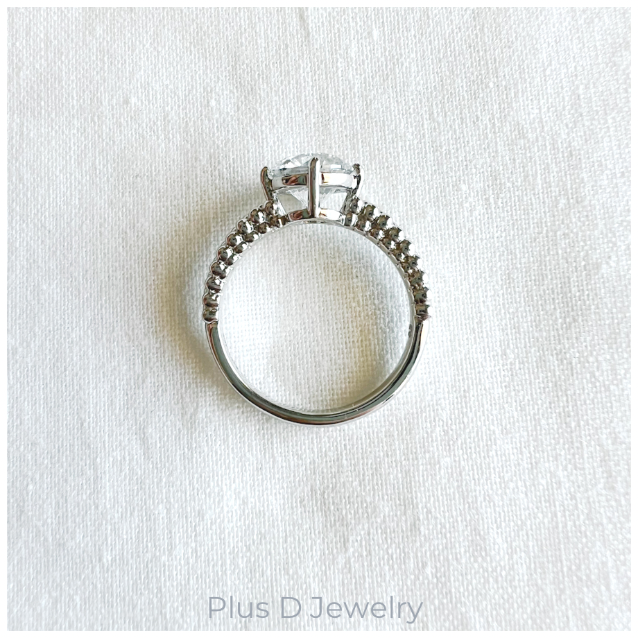 Pt900/デザインダイヤモンドリング ED-030 Pt900 ダイヤモンド リング 1.779ct | Plus D Jewelry