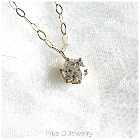 PD-024 K18YG ダイヤモンドネックレス  1.20ct
