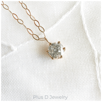PD-024 K18YG ダイヤモンドネックレス  1.22ct