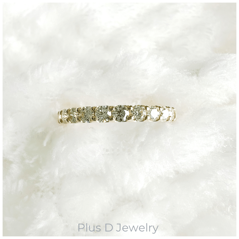 ED-048 K10YG ダイヤモンドリング 0.45ct | Plus D Jewelry