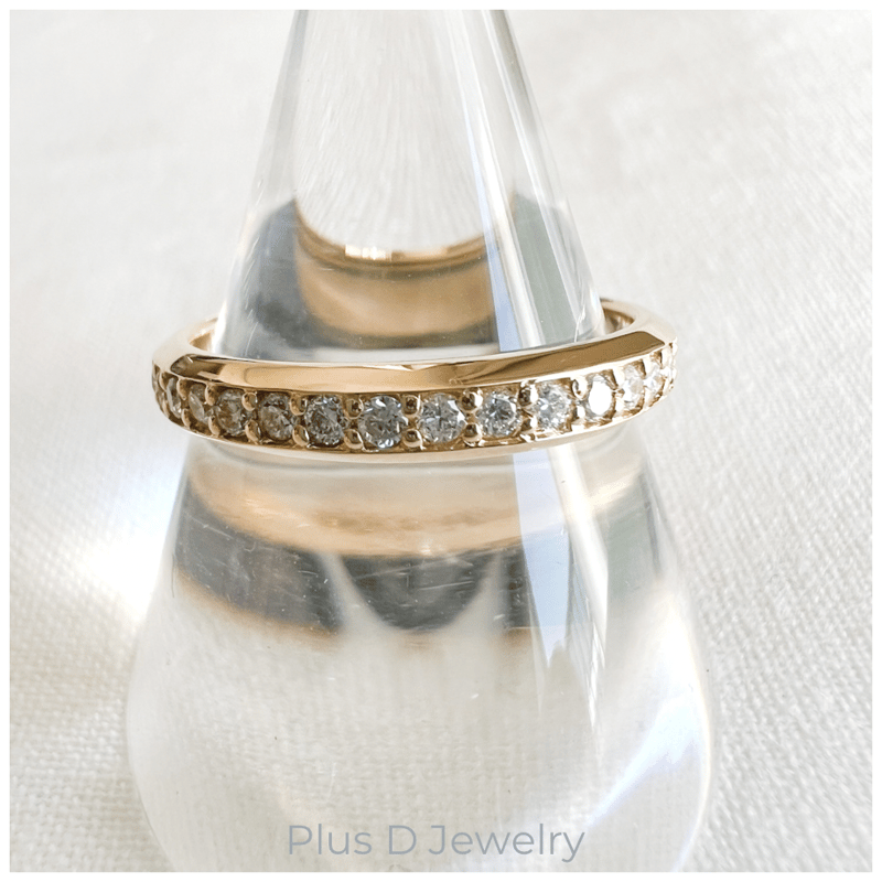 ラボグロウンダイヤモンド✨フルエタニティリング 12号 Amazon | [AGVANA] プロポーズリング レディース エタニティリング