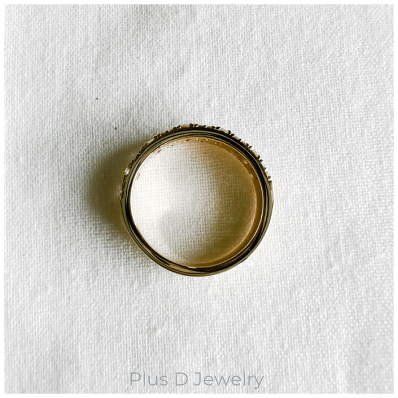 ED-044 K10YG ダイヤモンド リング 0.80ct | Plus D Jewelry