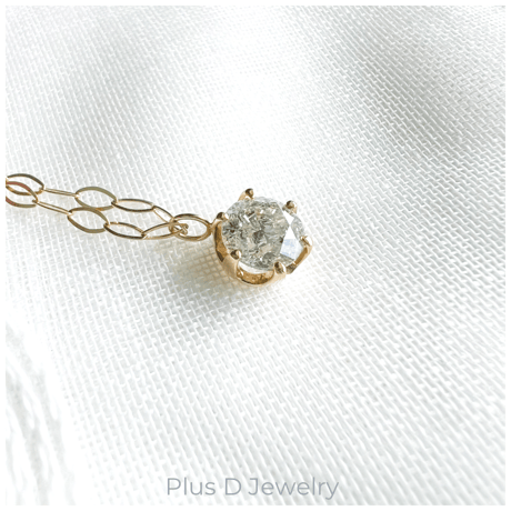 PD-024 K18YG ダイヤモンドネックレス  1.20ct