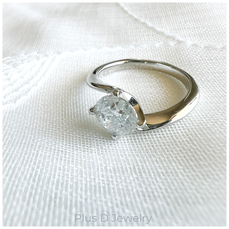 ED-029 Pt900 ダイヤモンド リング 1.598ct | Plus D Jewelry