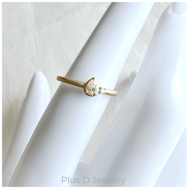 FD-047 SV925 ダイヤモンド リング 0.13ct | Plus D Jewelry