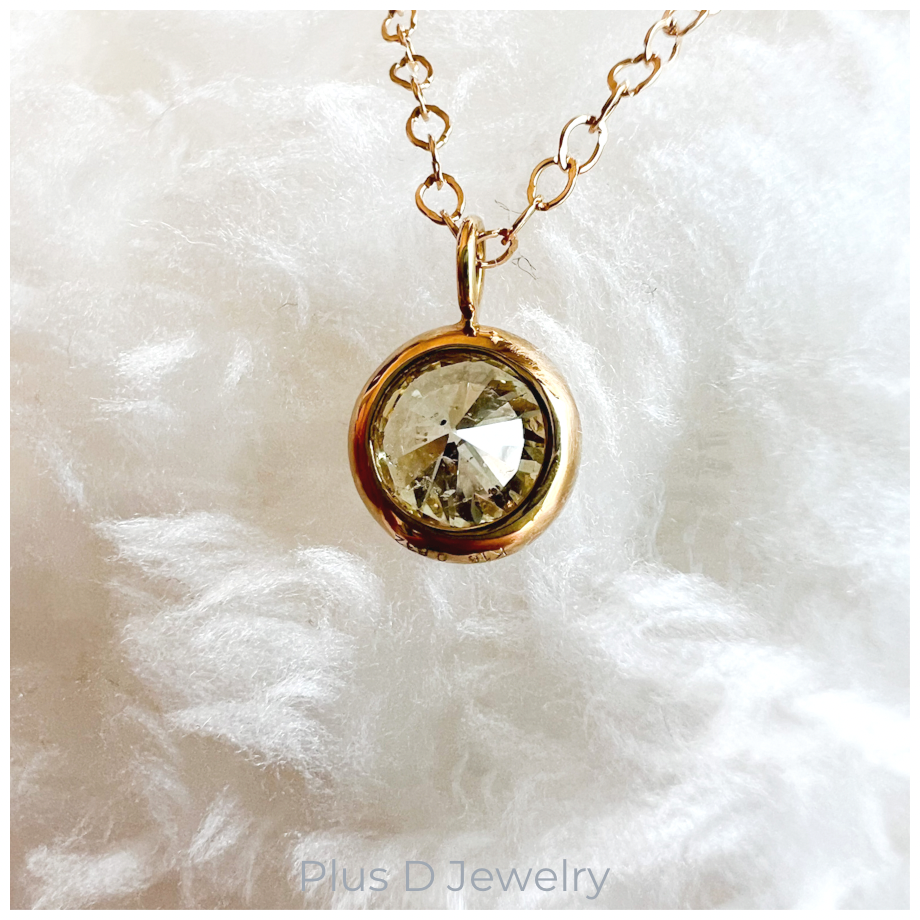 SPD-056 K18YG ダイヤモンドネックレス 0.832ct | Plus D Jewelry