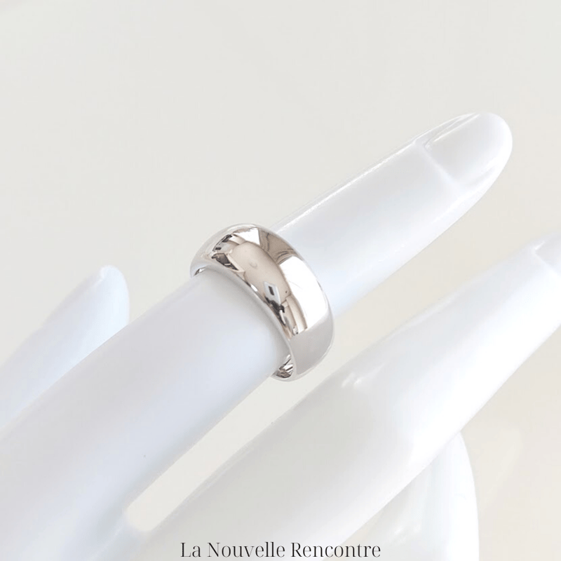 LNR-001 SV925 リング ロジウムコーティング LNR-001 SV925 リング ロジウムコーティング | Plus D Jewelry