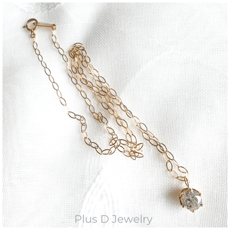 PD-024 K18YG ダイヤモンドネックレス  1.20ct