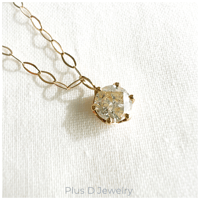 SPD-024 K18YG ダイヤモンドネックレス  1.05ct