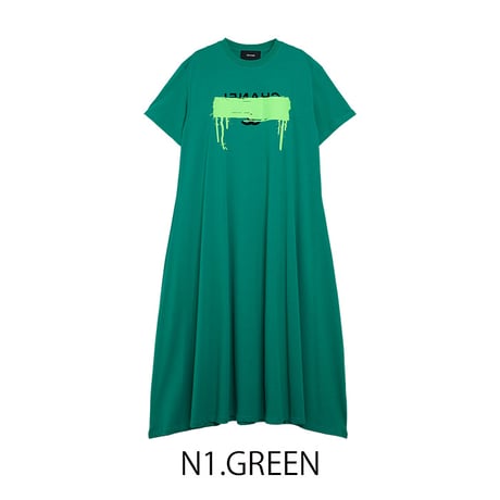 MAD109DDB　22-4256D DORO LC_T-SHIRT DRESS_LONG