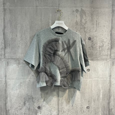MXD172TEB	 チュールデザインTシャツ