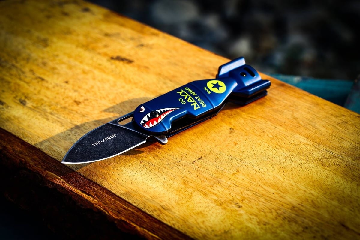 Shark Bomb Knife ”Rival” | ZASSENHAUS & TAC✪FORCE Shark Bomb Knife ”Rival” | ZASSENHAUS & TAC✪FORCE