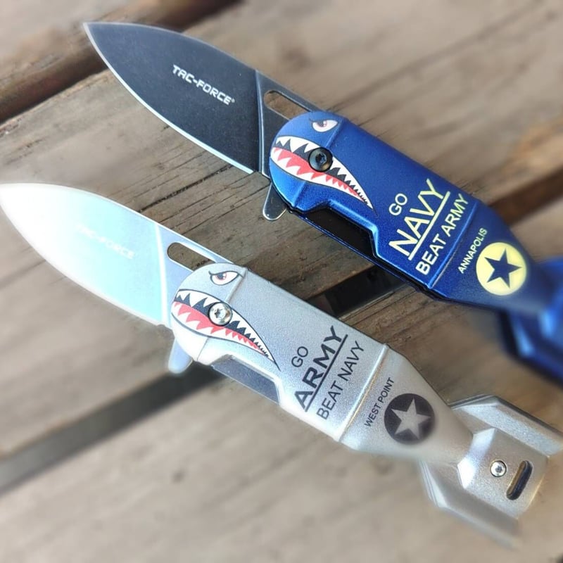 TAC FORCE シャークボムナイフ Shark Bomb Knife ”Rival” | ZASSENHAUS & TAC✪FORCE