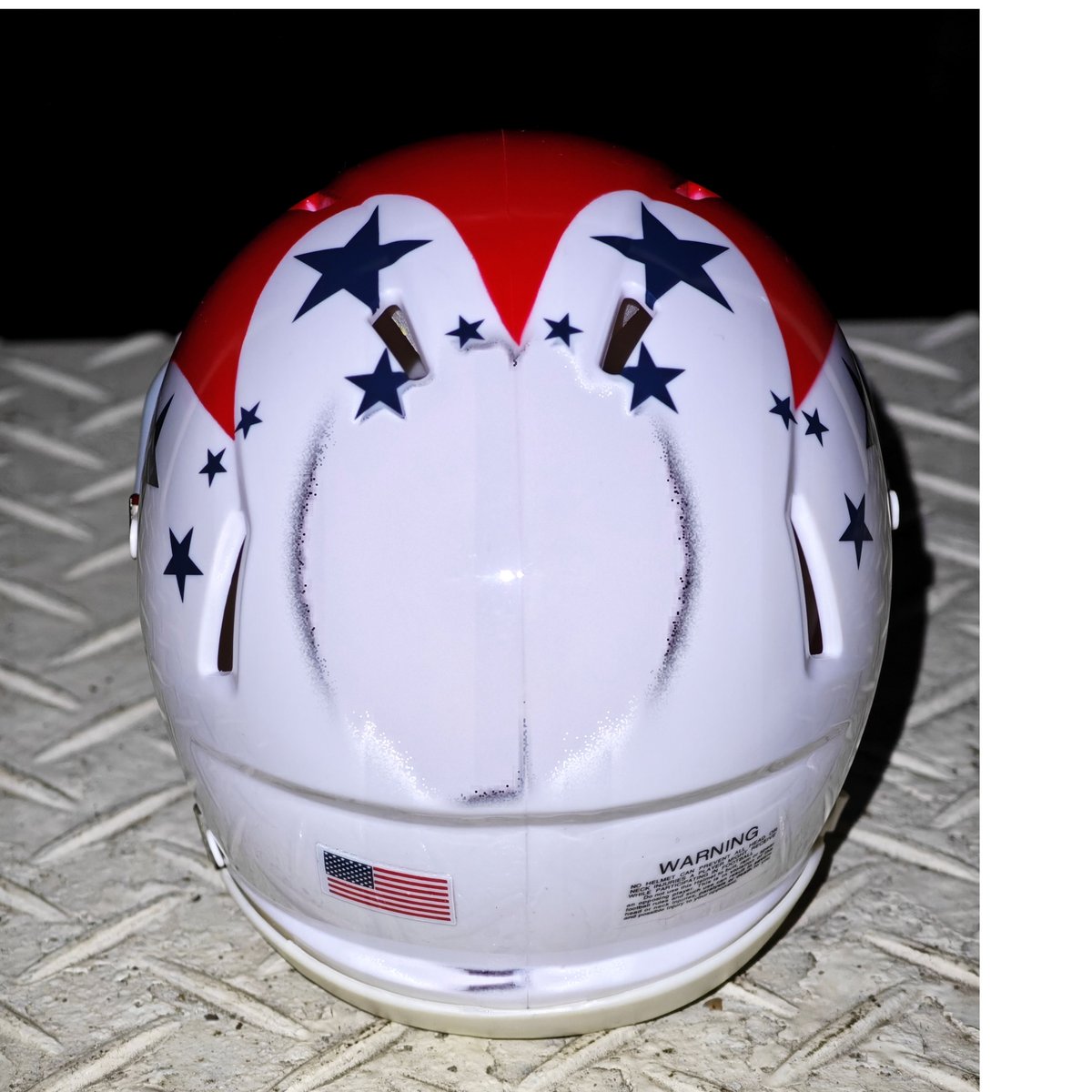 ⭐️専用⭐️アメリカンフットボール用ヘルメット AIRFORCE アメリカンフットボールミニヘルメット「Thunder Birds