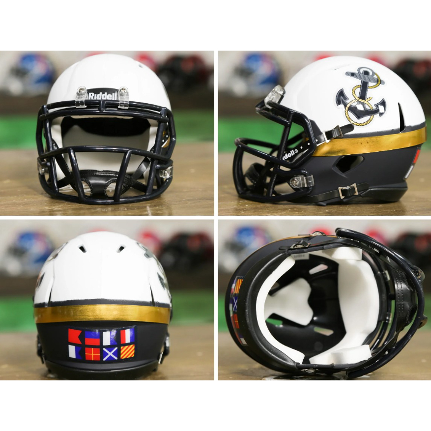 NAVY アメリカンフットボールミニヘルメット「2012年 vs ARMY