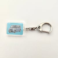 ハメパチシリーズ ：ナンバープレートキーホルダー ＜ mdCAK-K25A car＞