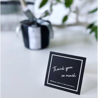 【オプション】Thank youカード