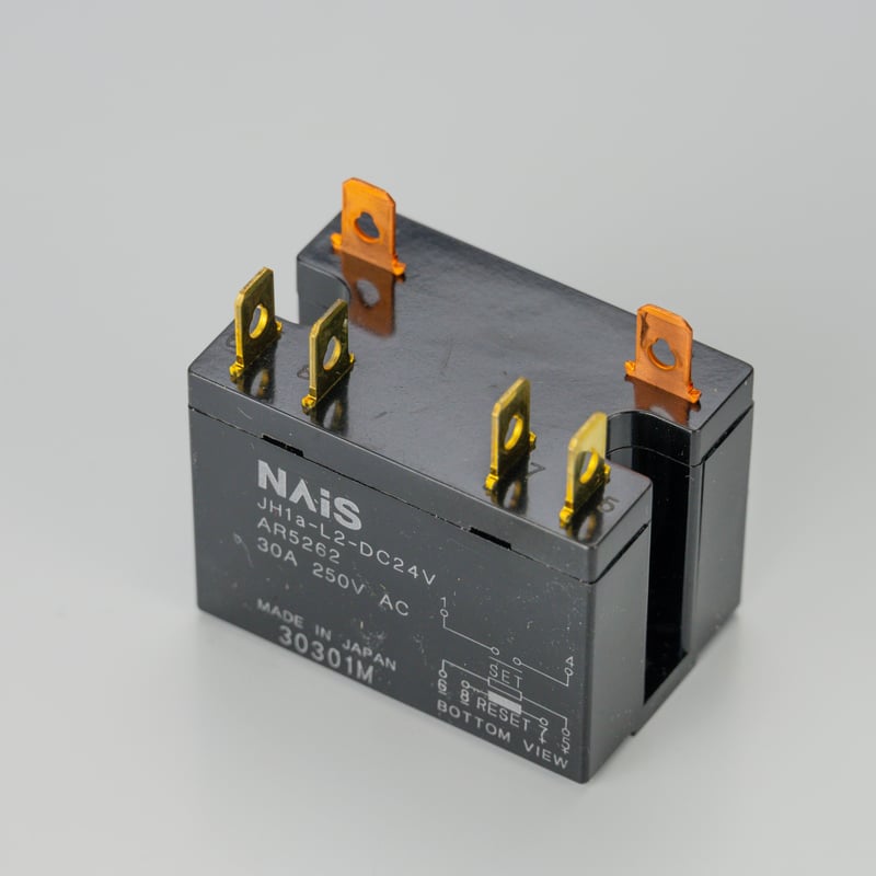 JHリレー JH-1A-L2-DC24V AR5262 松下 | DS JHリレー JH-1A-L2-DC24V AR5262 松下 | DS