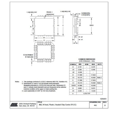 ATMEGA8535-16JI