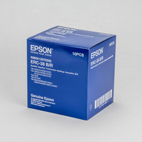 ミニプリンター用リボンカートリッジ 型番：ERC-38BR