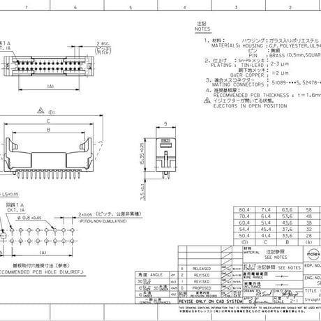 MOLEX コネクタ  53314-3415