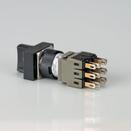 富士電機 AH164-P3B33 セレクタスイッチ ツマミ形(長角フレーム) φ16