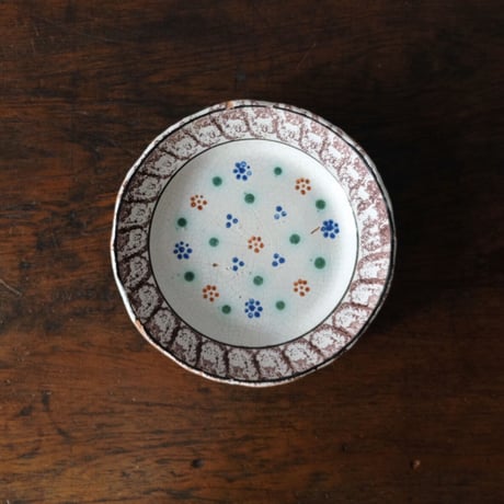 19世紀 キュノワール デザートサイズ 平皿 アンティーク 050355