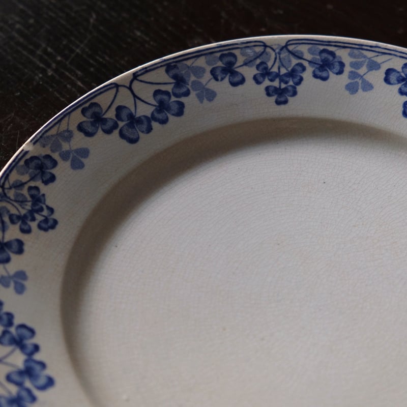 U&C SARREGUEMINES サルグミンヌ VICHY 平皿 リム皿 ディナー皿 U&C SARREGUEMINES サルグミンヌ VICHY 平皿 リム皿 ディナー皿