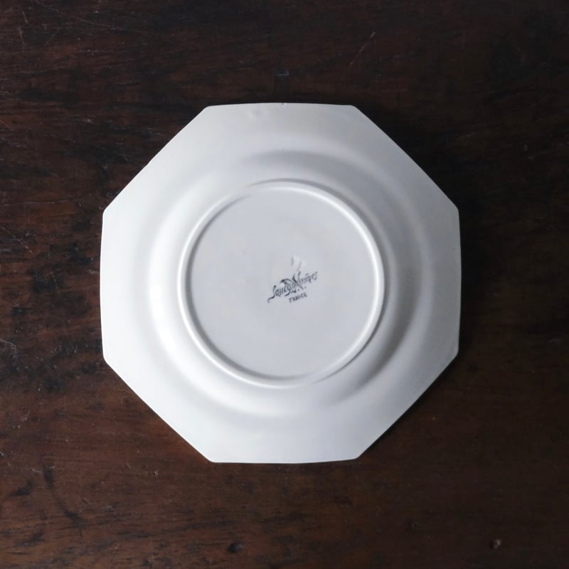 Digoin & Sarreguenines ディゴワン サルグミンヌ オクトゴナル 平皿 フ