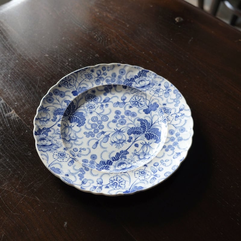 David Johnston Bordeaux ボルドー タピスリー 平皿 φ22.8cm フ