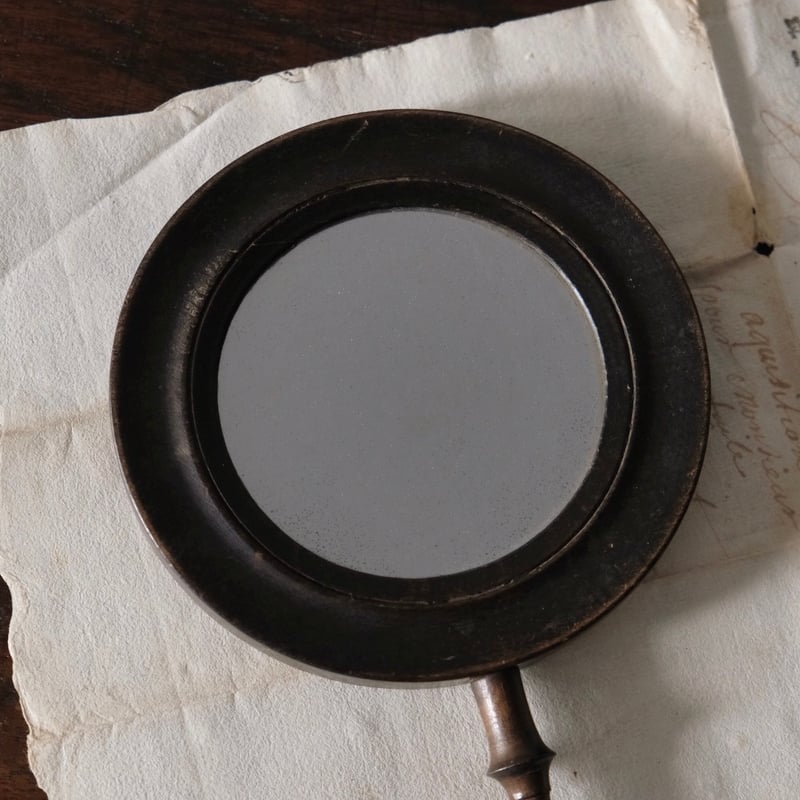 手鏡 2面鏡 ナポレオン三世様式 フランス アンティーク 0501061