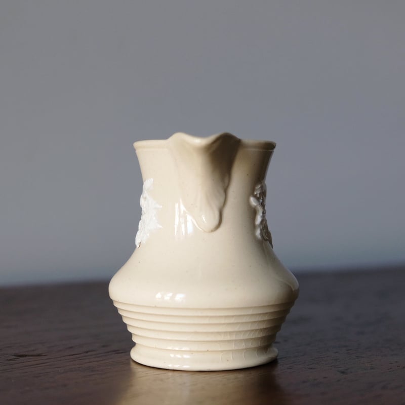 フランス アンティーク ボルドー窯  シュクリエ フランス アンティーク ボルドー窯 CERES 赤い花と鳥 深皿