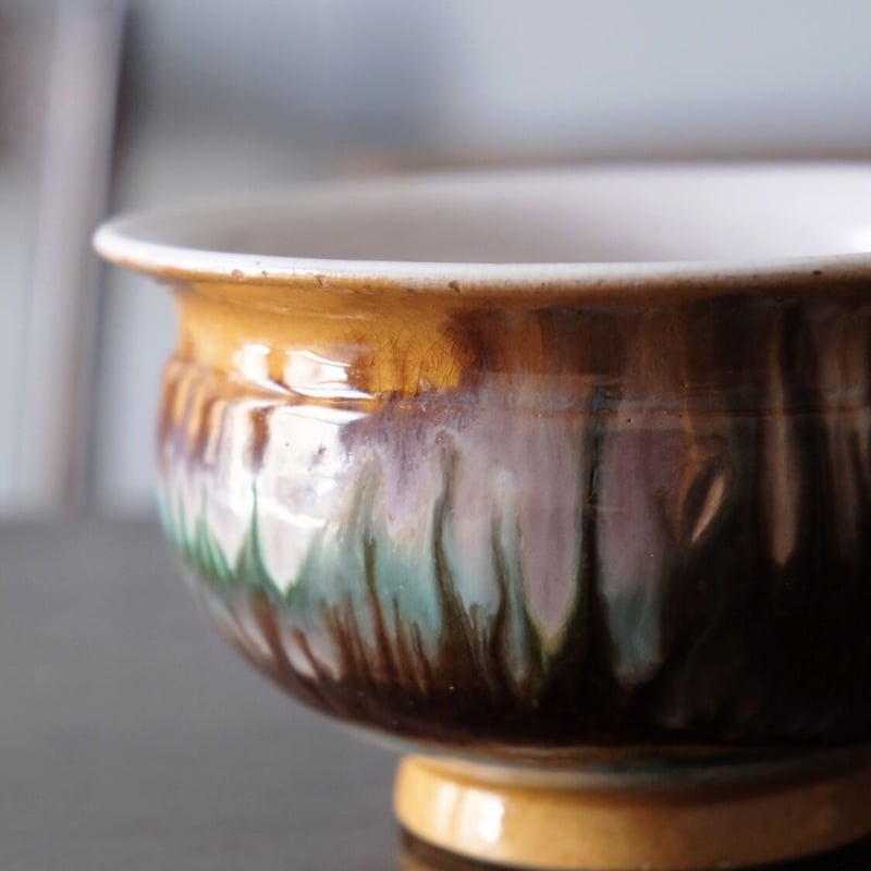 キュノワール ボウル 鉢 フランス アンティーク ビンテージ 民藝 古道具 古物 キュノワール CulNoir 小鉢 ボウル φ17cm h9.3cm フランス