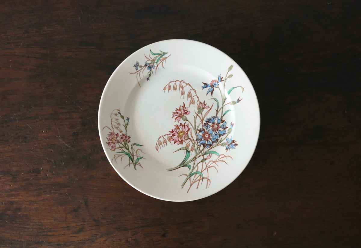 Luneville リュネヴィル窯　ビストロ皿　アンティークプレート Luneville リュネヴィル窯ビストロ皿アンティークプレート