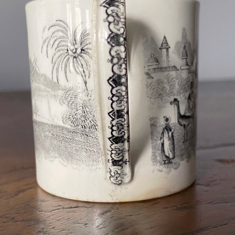 D.Johnston/Bordeaux ボルドー デミタス カップ アンド ソーサー グリザ